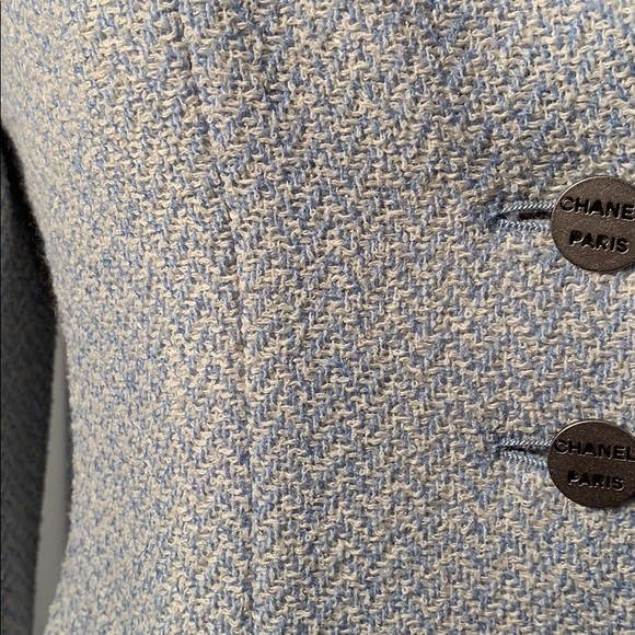 Chanel Blue & silver Stunning Jacket - Picture 7 of 13